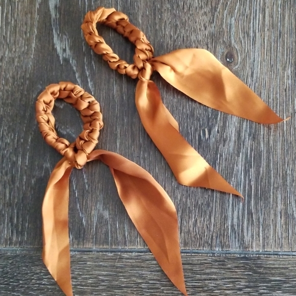 Anthropologie Accessories Scarf Hair Tie Set Poshmark